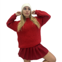 maglione girocollo weave